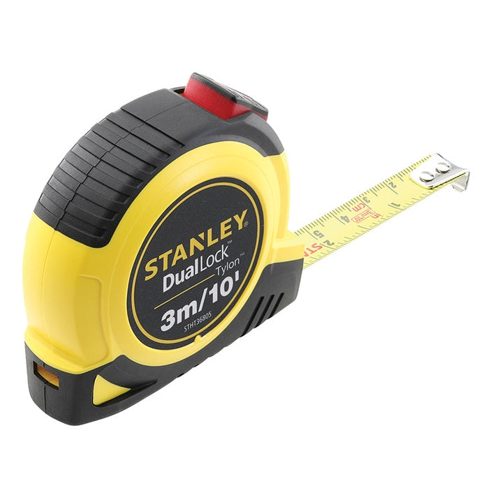 STANLEY® DualLock™ Tylon™ Pocket Tape 3m/10ft (Width 12mm)