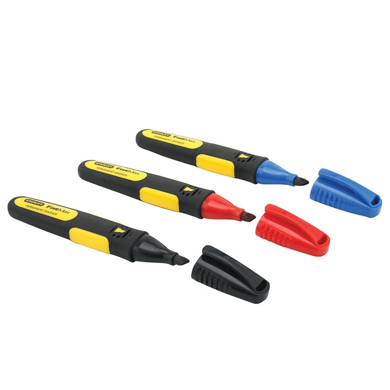 STANLEY® FatMax® Chisel Tip Marker (Pack 3)