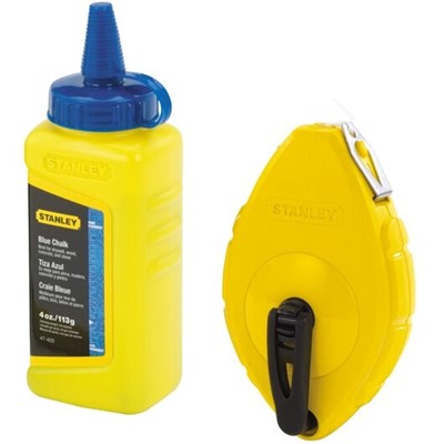 STANLEY 3PC CHALK LINE KIT
