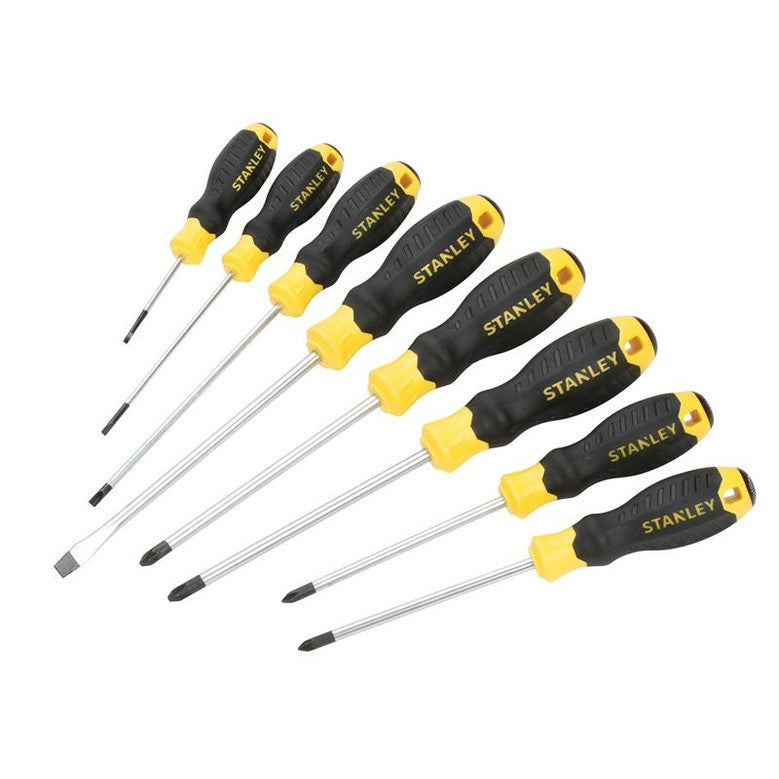STANLEY® Cushion Grip Screwdriver Set, 8 Piece