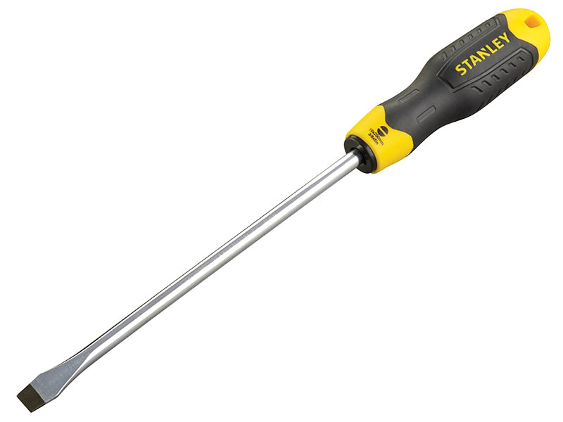 STANLEY® Cushion Grip Screwdriver Flared Tip 10 x 200mm