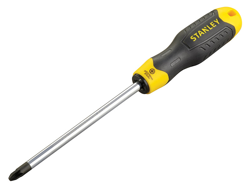 STANLEY® Cushion Grip Screwdriver Pozidriv Tip PZ3 x 150mm