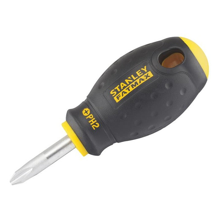 STANLEY® FatMax® Stubby Screwdriver Phillips Tip PH2 x 30mm