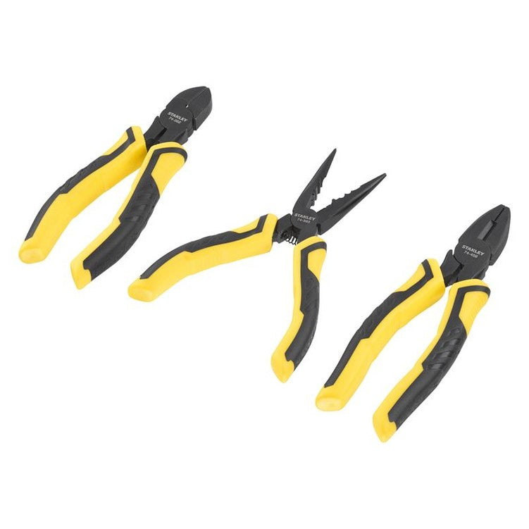 STANLEY® ControlGrip™ Pliers Set, 3 Piece - Watson Hire