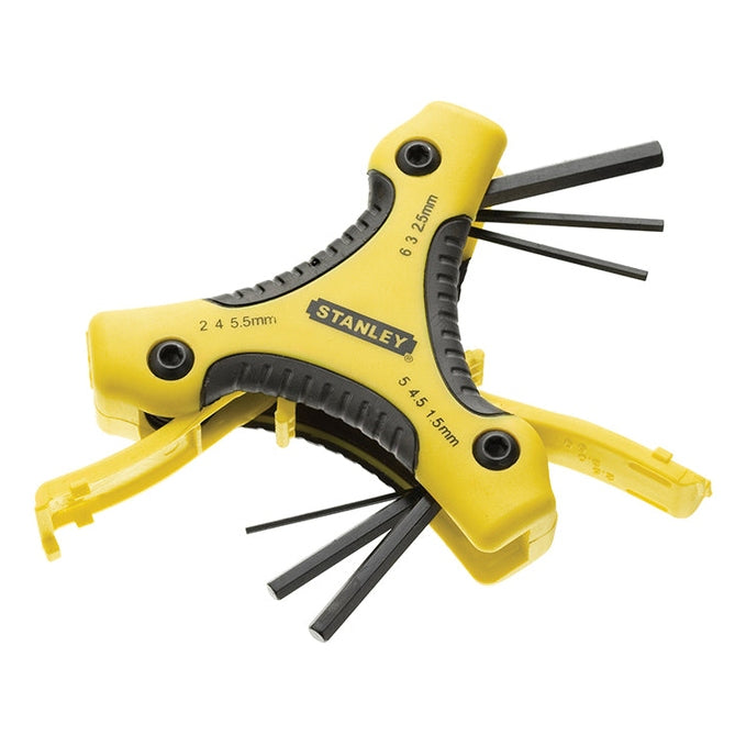 STANLEY® Metric Triangle Hexagon Key Set, 9 Piece