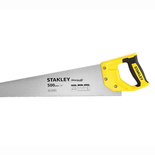 STANLEY® Sharpcut™ Handsaw 500mm (20in) 7 TPI