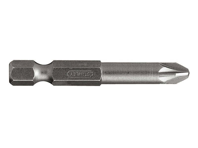 STANLEY® Pozidriv Power Bits PZ2 x 50mm (Box 10)