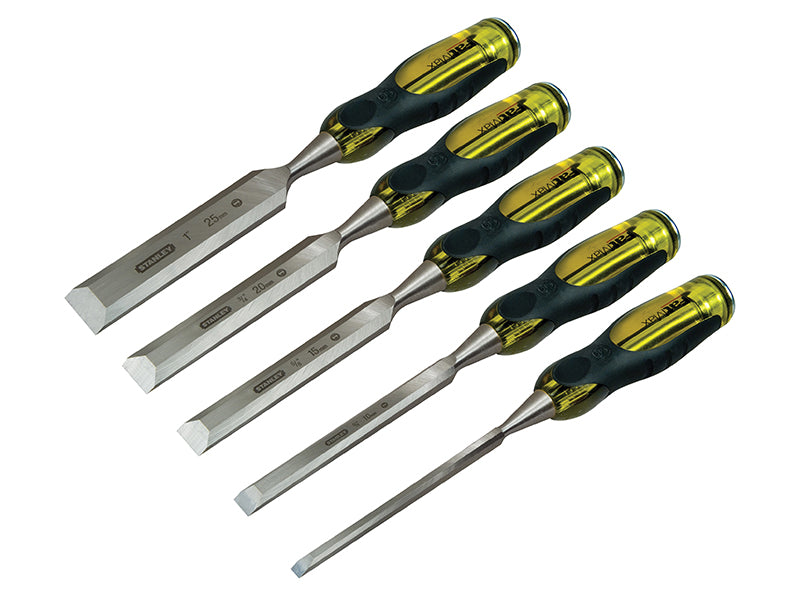 STANLEY® FatMax® Bevel Edge Chisel with Thru Tang Set, 5 Piece