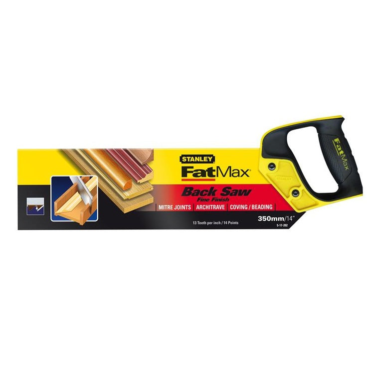 STANLEY® FatMax® Tenon Back Saw 360mm (14in) 13 TPI