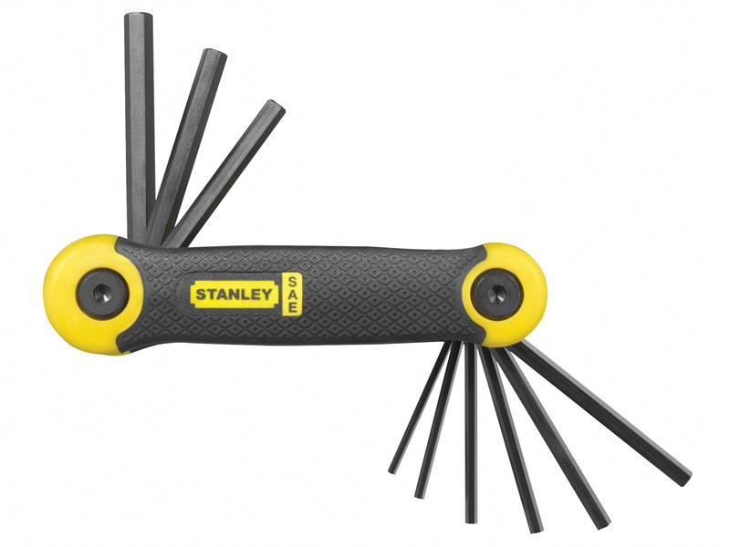 STANLEY® Imperial Folding Hexagon Key Set, 9 Piece (5/64 - 1/4in)