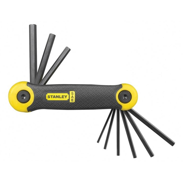 STANLEY® Imperial Folding Hexagon Key Set, 9 Piece (5/64 - 1/4in)
