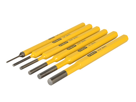 STANLEY® Parallel Pin Punch Set, 6 Piece