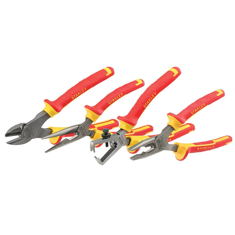 STANLEY® FatMax® VDE Pliers Set, 4 Piece