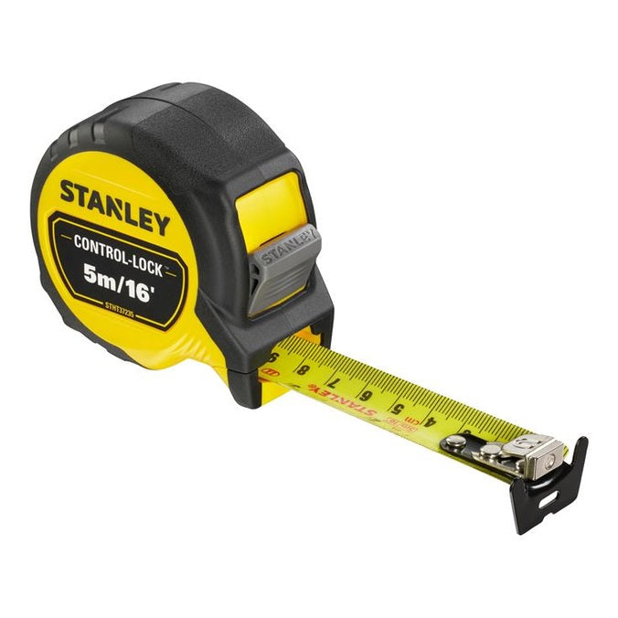 STANLEY® CONTROL-LOCK™ Pocket Tape 5m/16ft (Width 25mm) - Watson Hire
