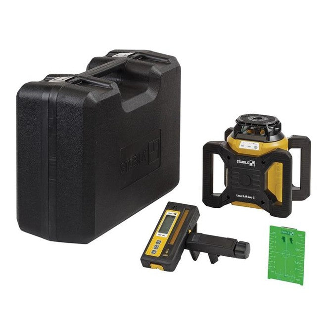 Stabila LAR 160 G Rotation Laser Set, 4 Piece