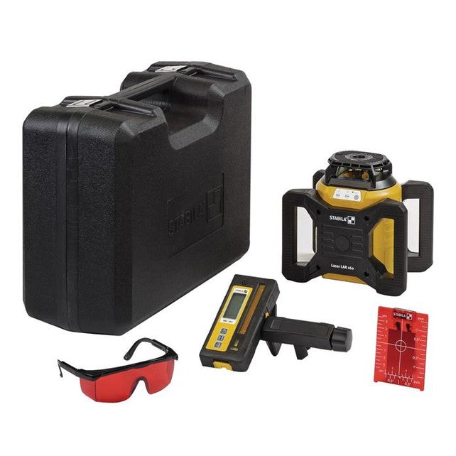 Stabila LAR 160 Rotation Laser Set, 5 Piece