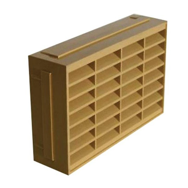 Stadium Louvred Airbrick Vent, Buff 9 x 6in