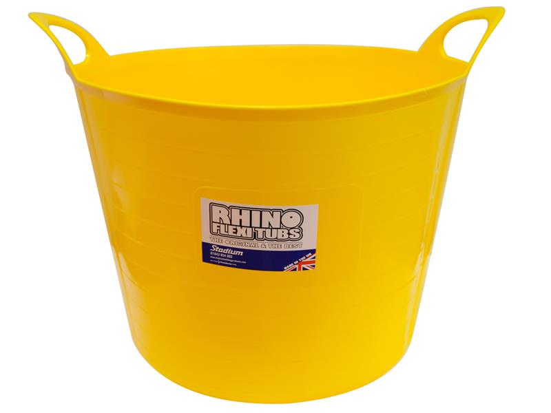 Stadium Flexi Tub, 40 litre Yellow