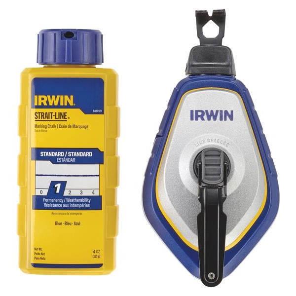IRWIN® STRAIT-LINE® STRAIT-LINE® Speedline™ PRO Reel with Blue Chalk 30m/100ft