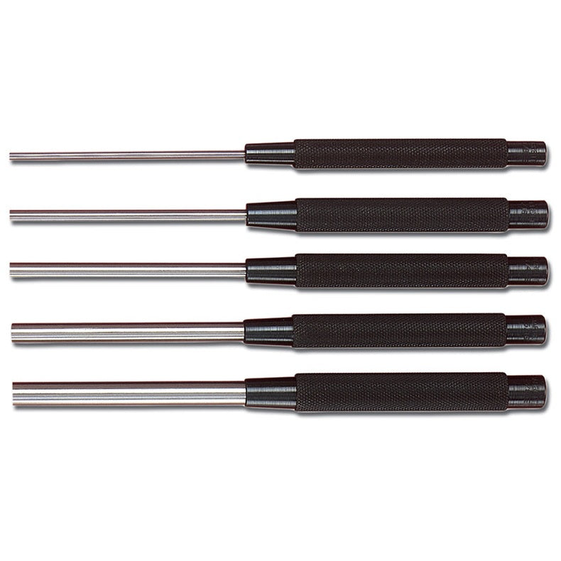 Starrett S248PC Long Pin Punch Set 5 Piece