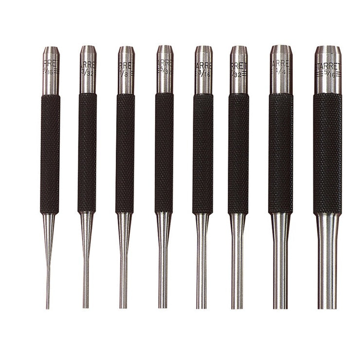 Starrett S565PC Pin Punch Set 8 Piece