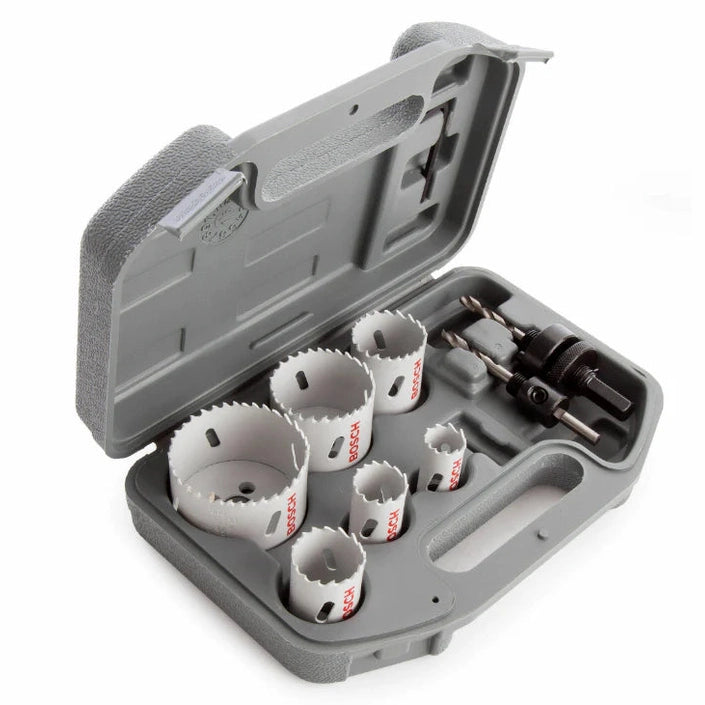 BOSCH 9PC ELECTRICIAN HOLESAW SET