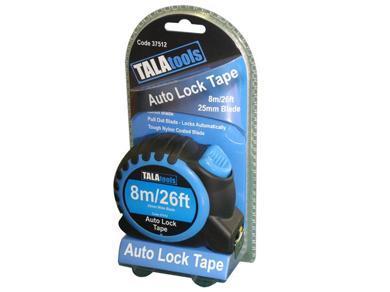 TALAtools Auto Lock Tape 8m/26ft