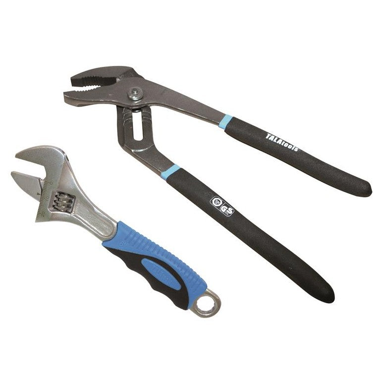 TALAtools Pliers and Wrench Set, 2 Piece