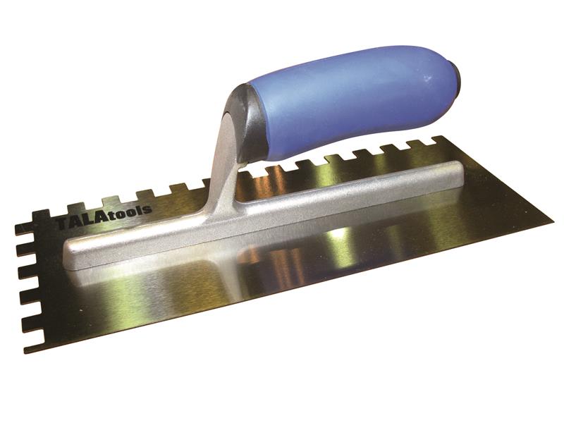 TALAtools 10mm Square Notched Trowel 11 x 4.1/2in