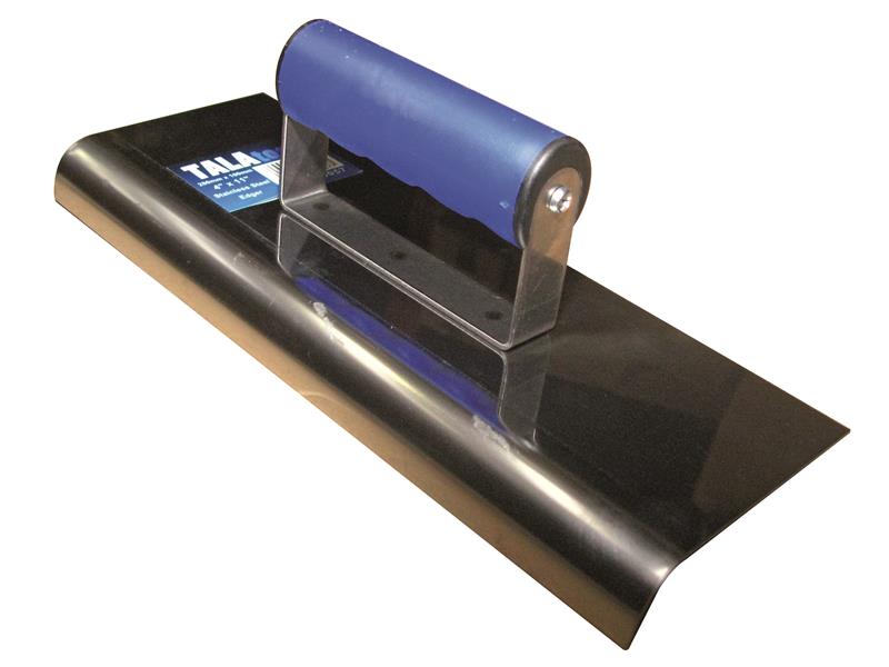 TALAtools Stainless Steel Edging Trowel 11 x 4in