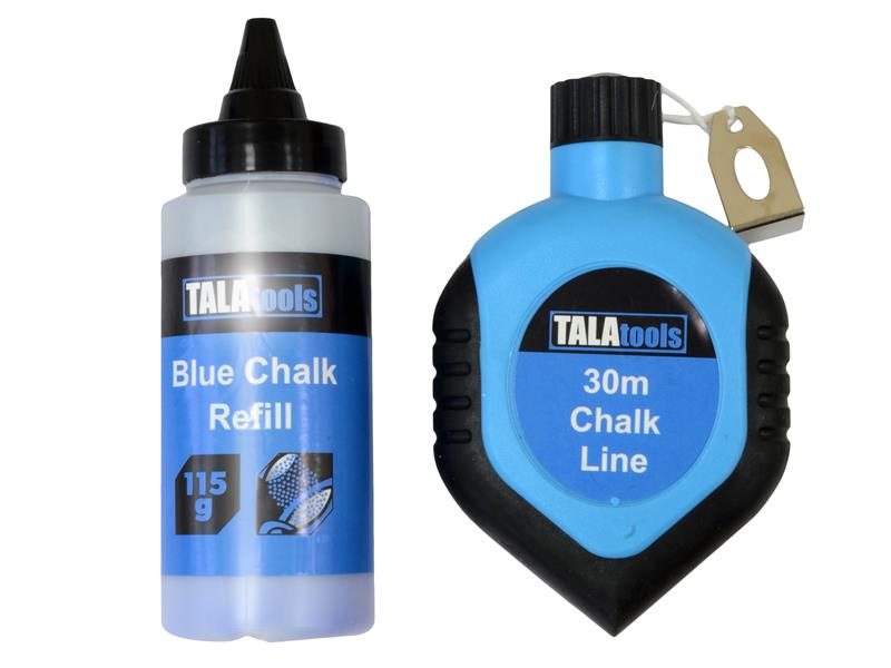 TALAtools Chalk Line Kit 30m