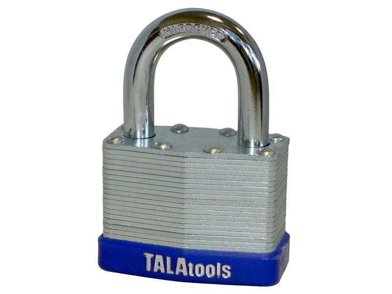 TALAtools Laminated Padlock 50mm