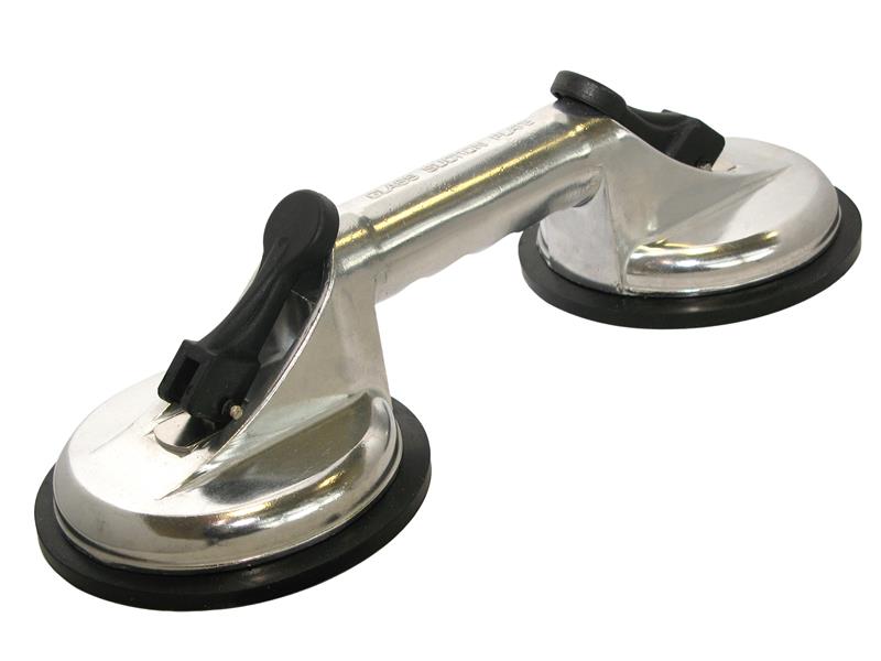 TALAtools Pro Aluminium Double Suction Cup 117mm (4.1/2in)
