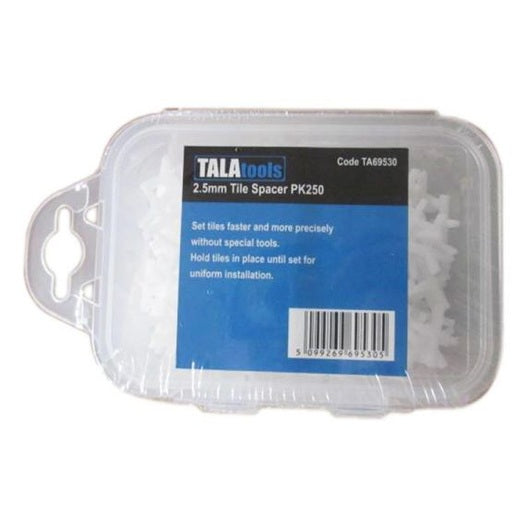 TALAtools Tile Spacers 2mm (Pack 250)