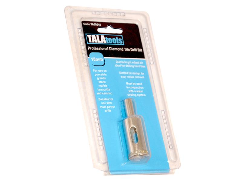 TALAtools Professional Diamond Tile Drill Bit 18mm