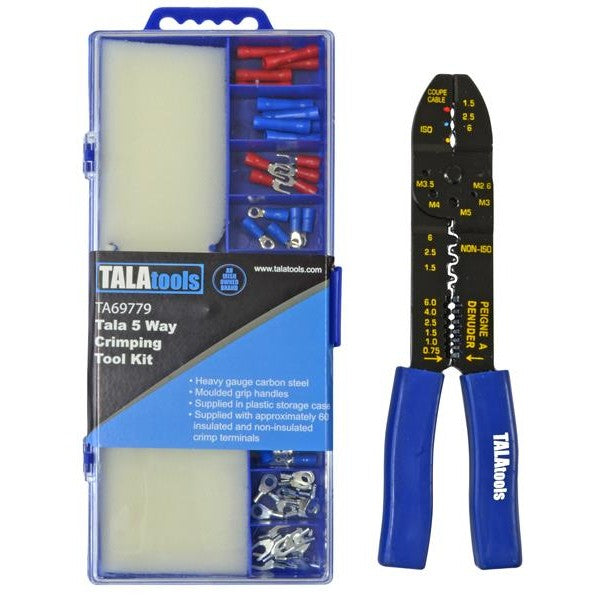 TALAtools 5-Way Crimping Tool Kit - Watson Hire