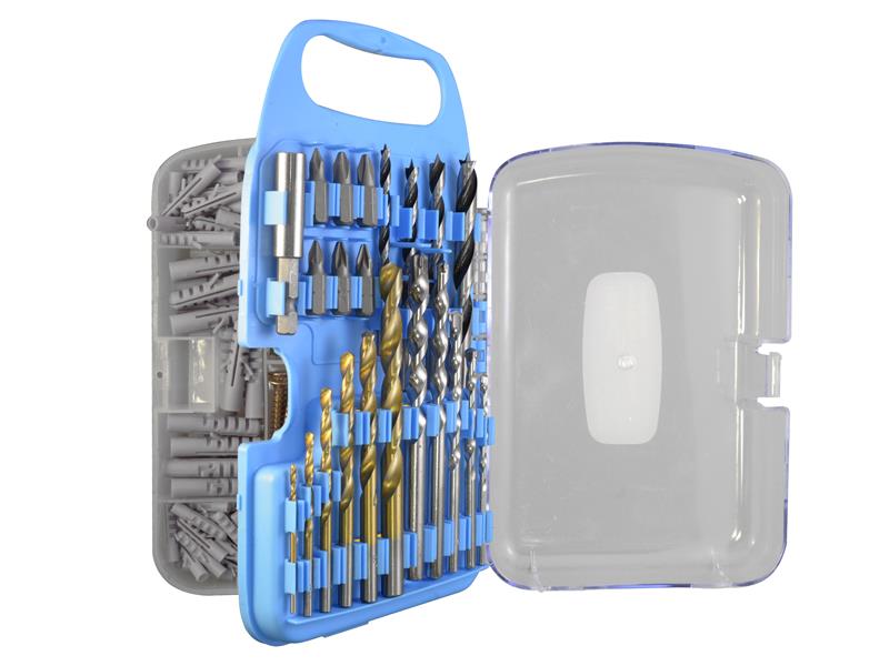 TALAtools Combination Drill Bit Set, 250 Piece