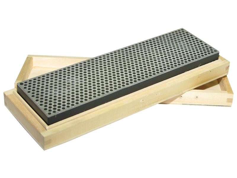 TALAtools Double Sided Diamond Sharpener 200 x 63mm