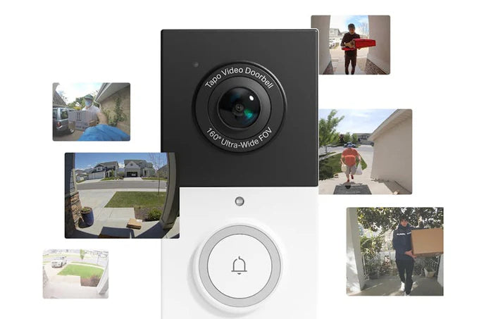 TP LINK TAPO D210 2K 3MP 6400MAH BATTERY SMART AI VIDEO DOORBELL