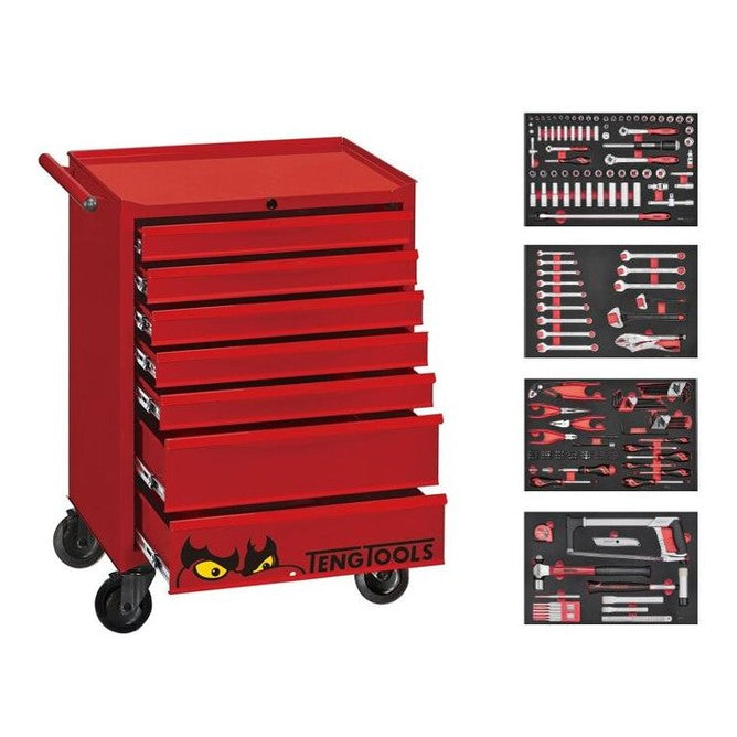 TENG TOOL 27" CABINET FOAM TOOL KIT 217 PIECES