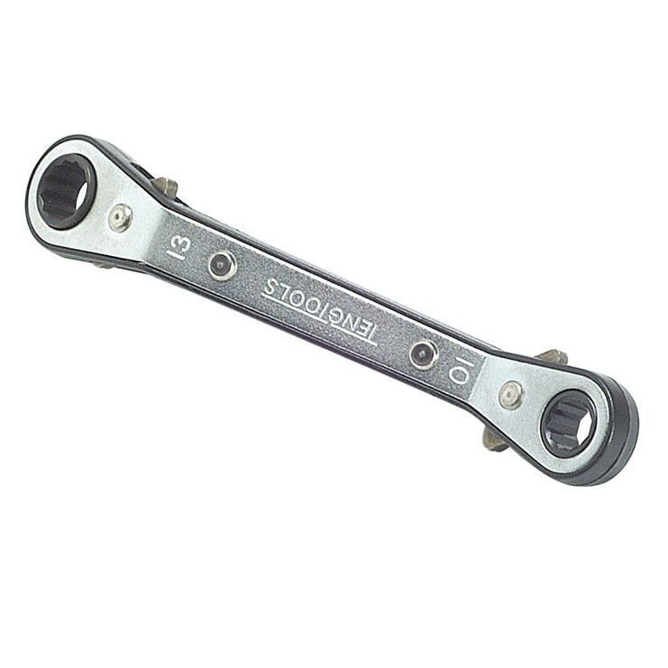 Teng Ratcheting Offset Ring Spanner (RORS) 10 x 13mm - Watson Hire