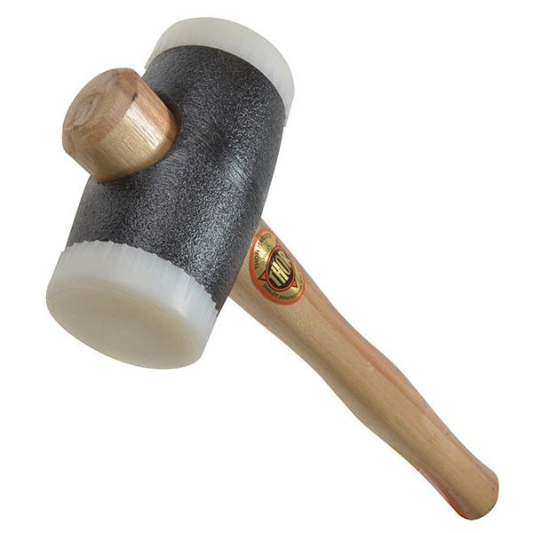Thor 720N Nylon Hammer Wood Handle 63mm with Cast Iron Head 2200g