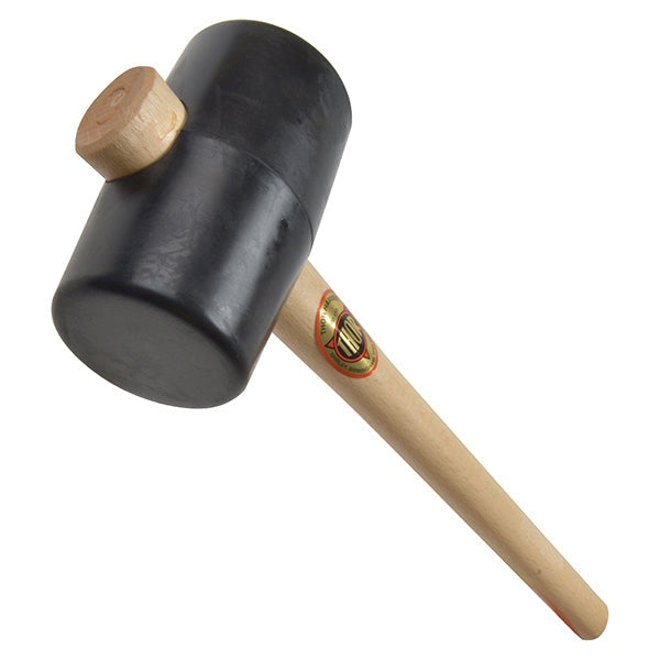 Thor 954 Black Rubber Mallet 74mm 800g
