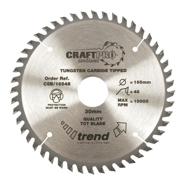 Trend CSB/19040A CraftPro Circular Saw Blade 190 x 16mm x 40T