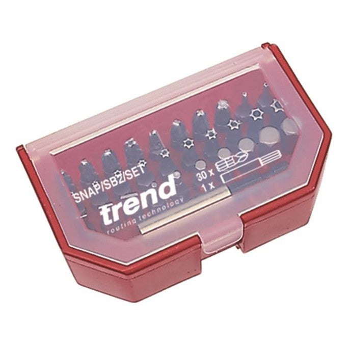 Trend Snappy Screwdriver Bit Set, 31 Piece