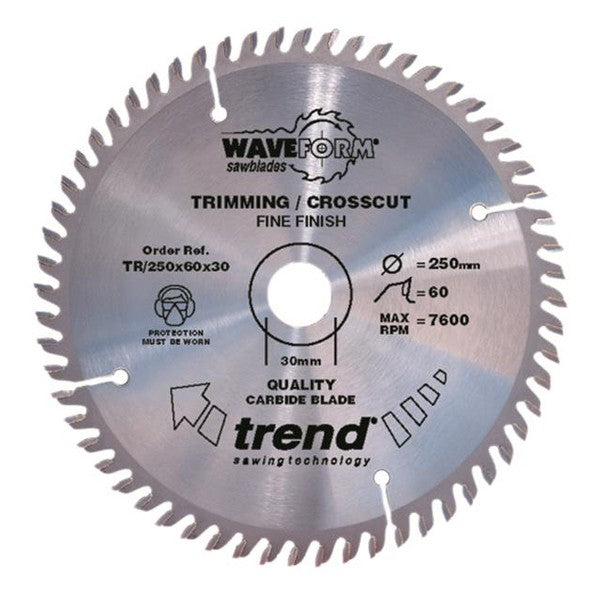 Trend TR/216X48X30 Trimming Saw Blade 216 x 30mm x 48T