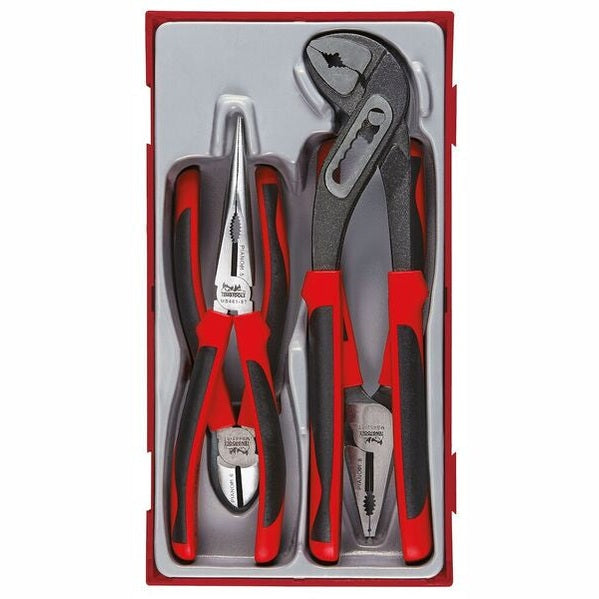 TENG TOOL PLIER SET TPR GRIP 4 PIECES