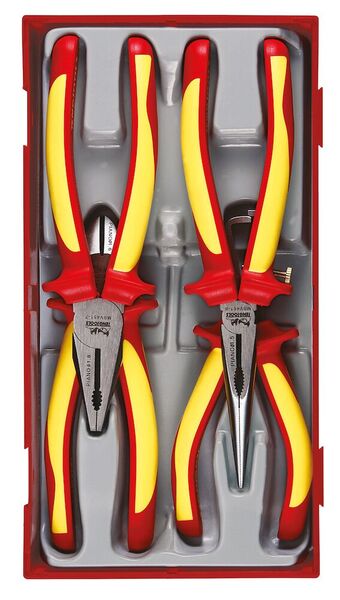 TENG TOOL Plier Set 1000 Volt 4 Pieces
