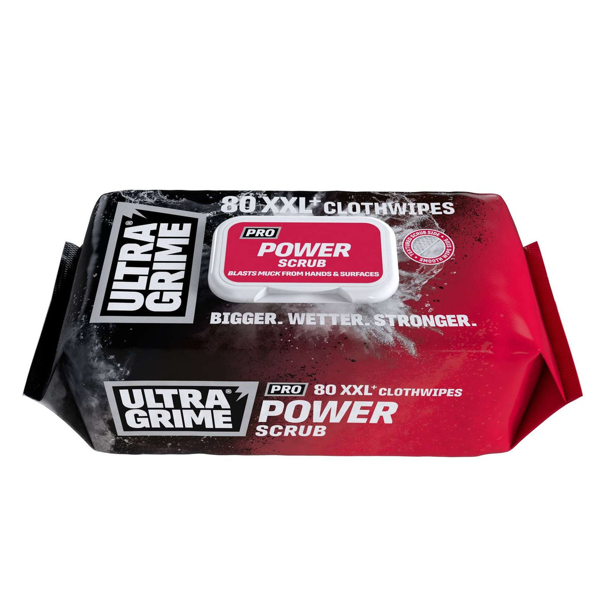 ULTRA GRIME SUPER SIZE WIPES 100 PK (RED) - Watson Hire