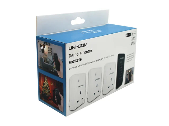 UNICOM REMOTE CONTROL SOCKETS SET